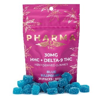 HHC / Delta 9 THC Gummies UK – Blue Raspberry