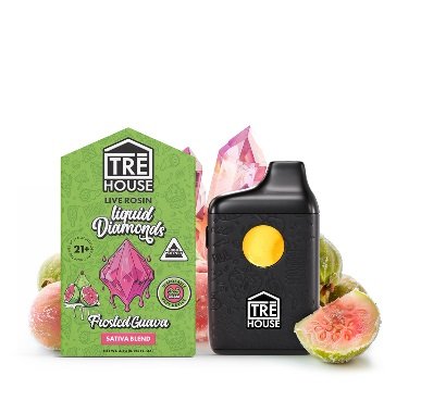 Frosted Guava Live Rosin Liquid Diamonds Vape Pen UK