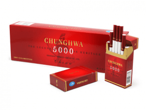 CHUNGHWA 5000 1 CTN= 10 PCKS, 200 CIGG