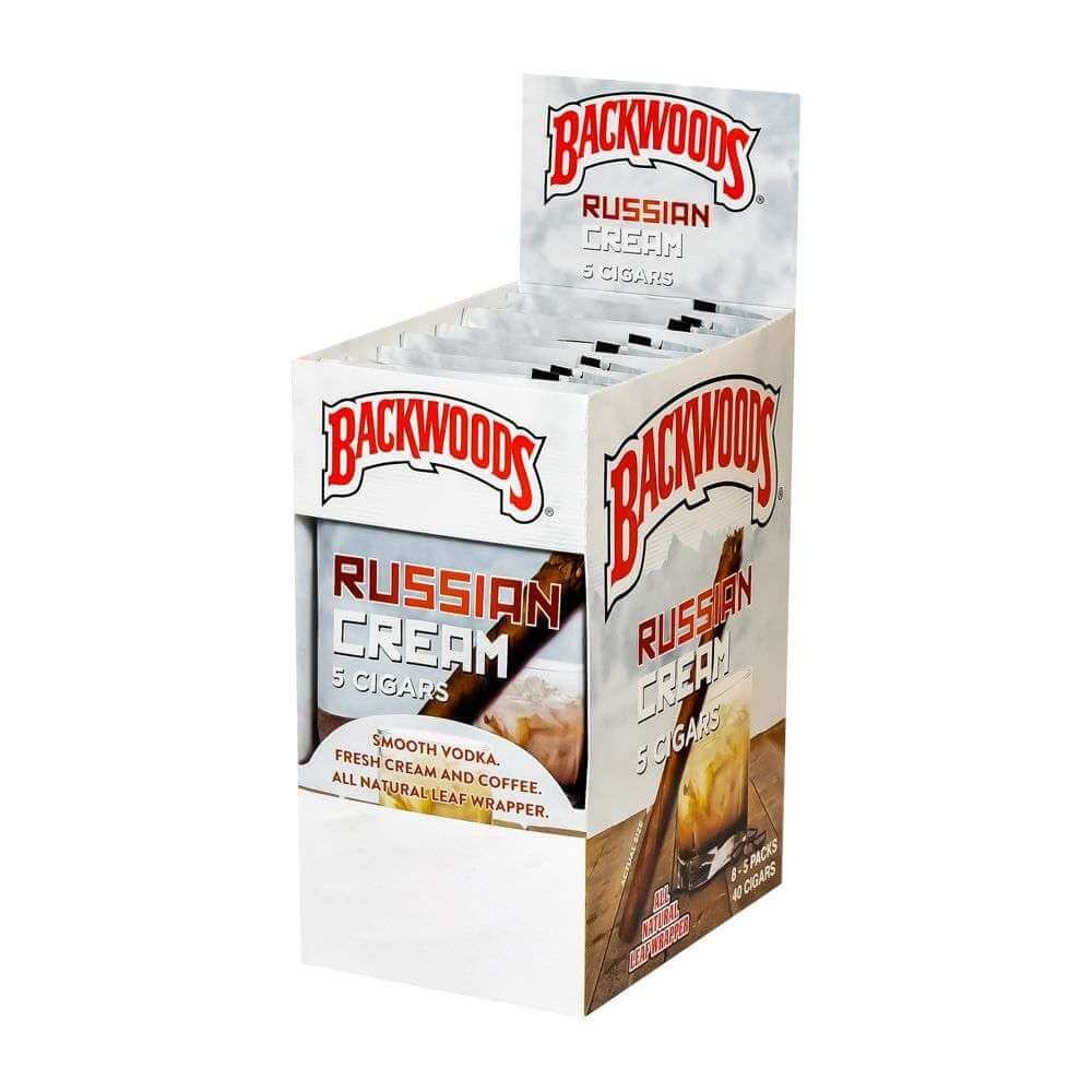 BACKWOODS WHITE RUSSIAN CREAM 8/5ct